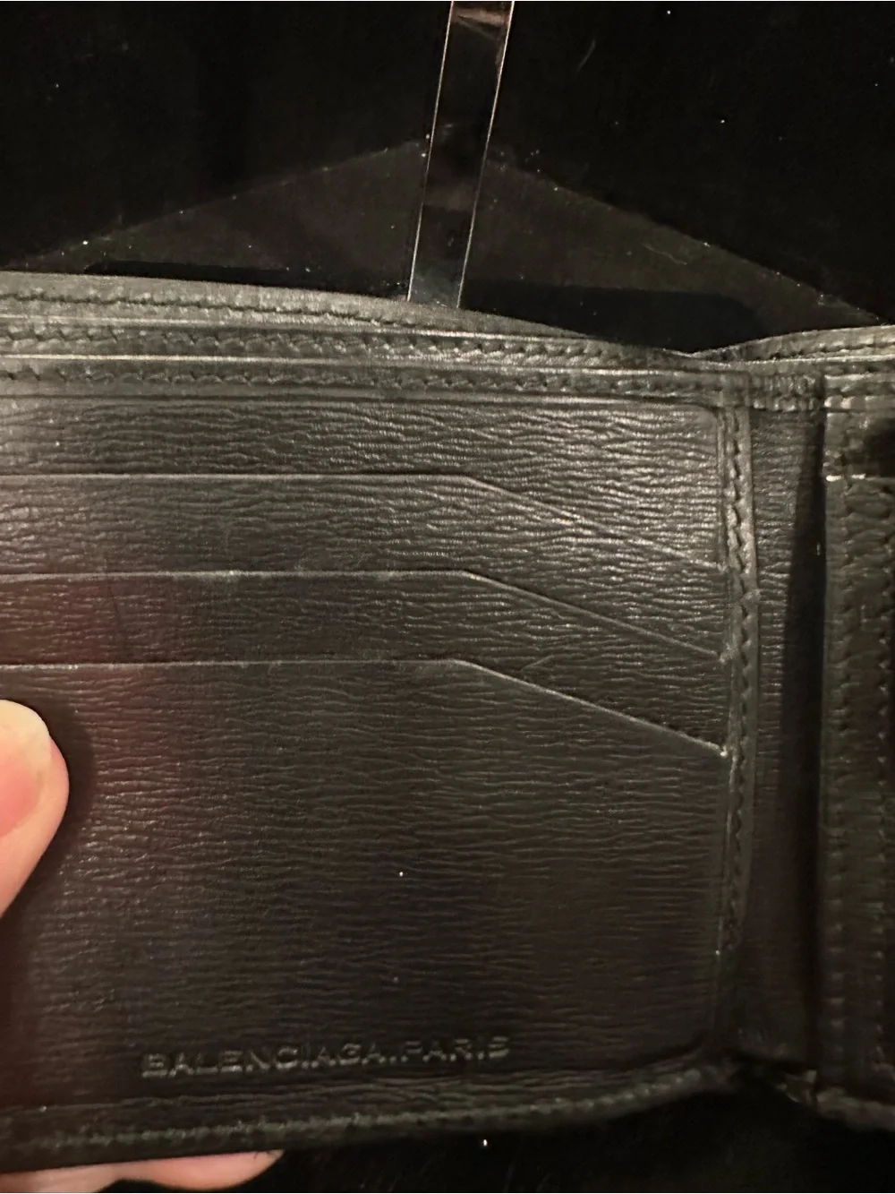 Balenciaga# 254 VINTAGE Leather Wallet